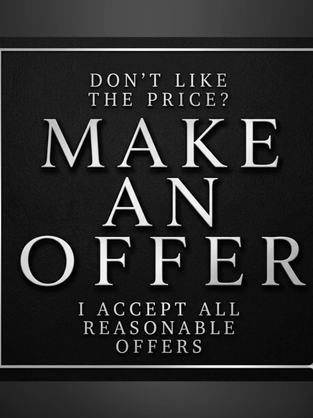 Make An Offer Lots of Deals!!! listing items daily!